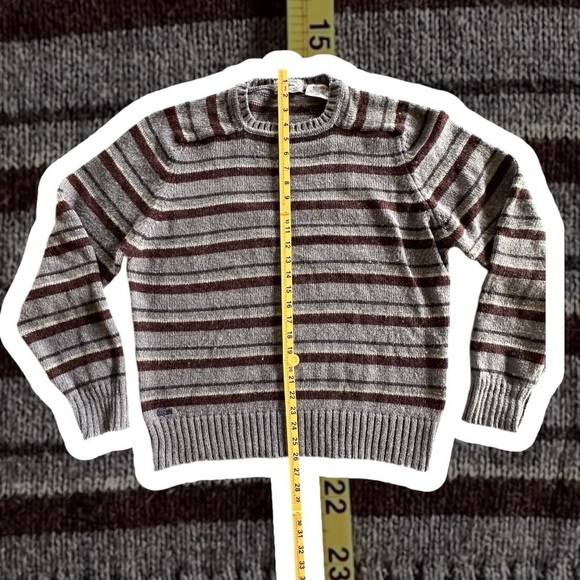 Vtg • Izod Lacoste • Crewneck Sweater Wool Blend • Men's Size Lg - Picture 5 of 6